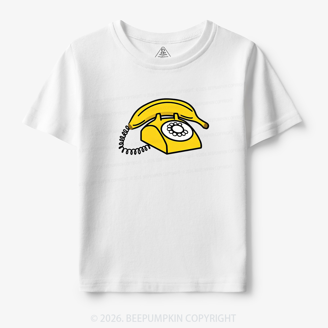 Banana Phone Cute Funny Toddler&Kid's Tees