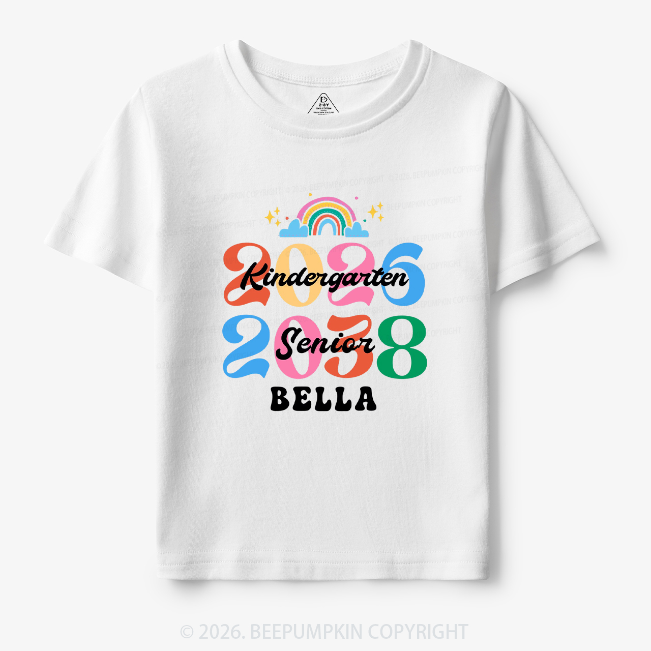Personalized Kindergarten Senior Toddler&Kid's Tees