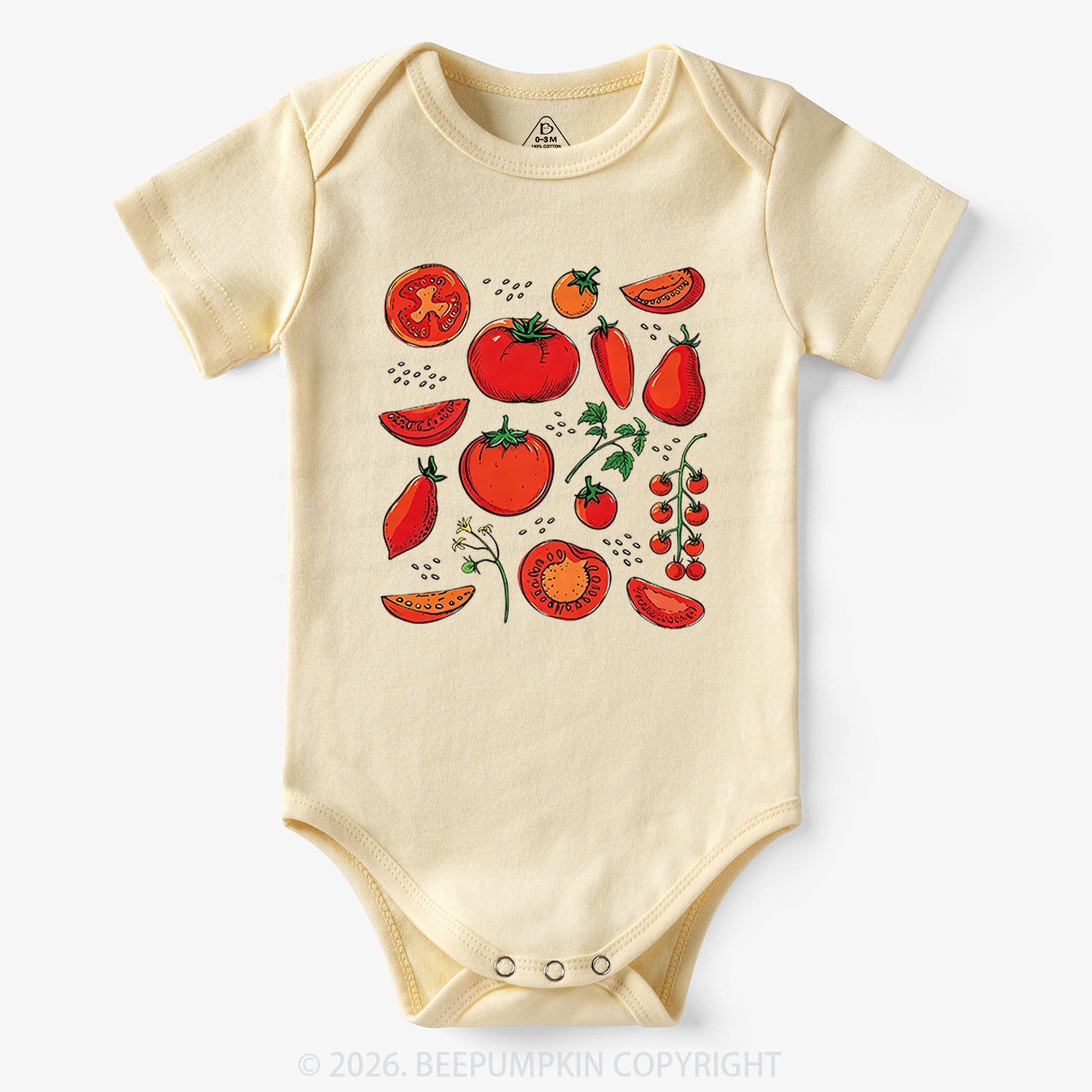 Tiny Tomato Patch Bodysuit