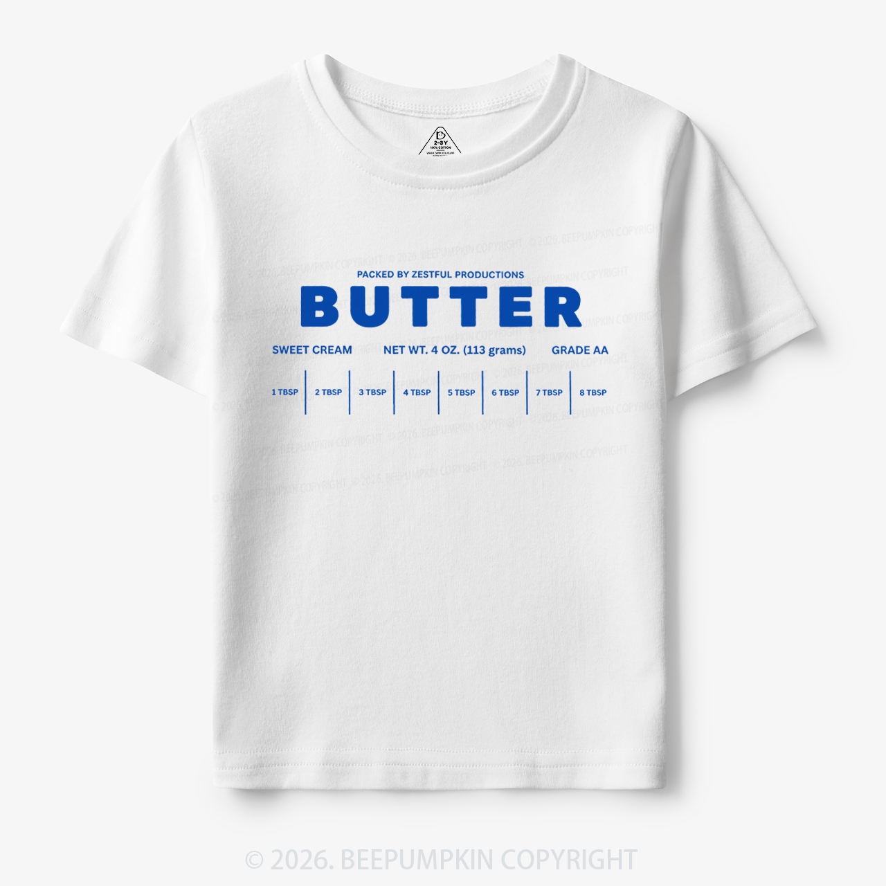 Butter Stick Label Sweet Cream Baking Toddler&Kid's Tees
