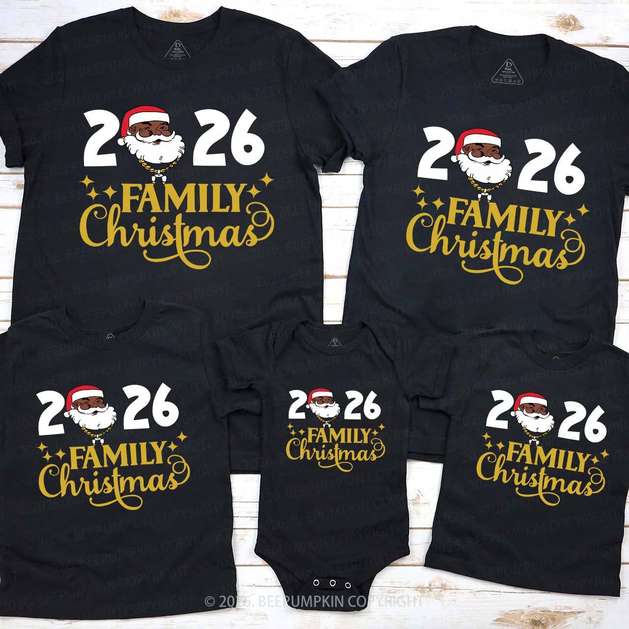 Santa Family Christmas 2026 Party Shirts Beepumpkin