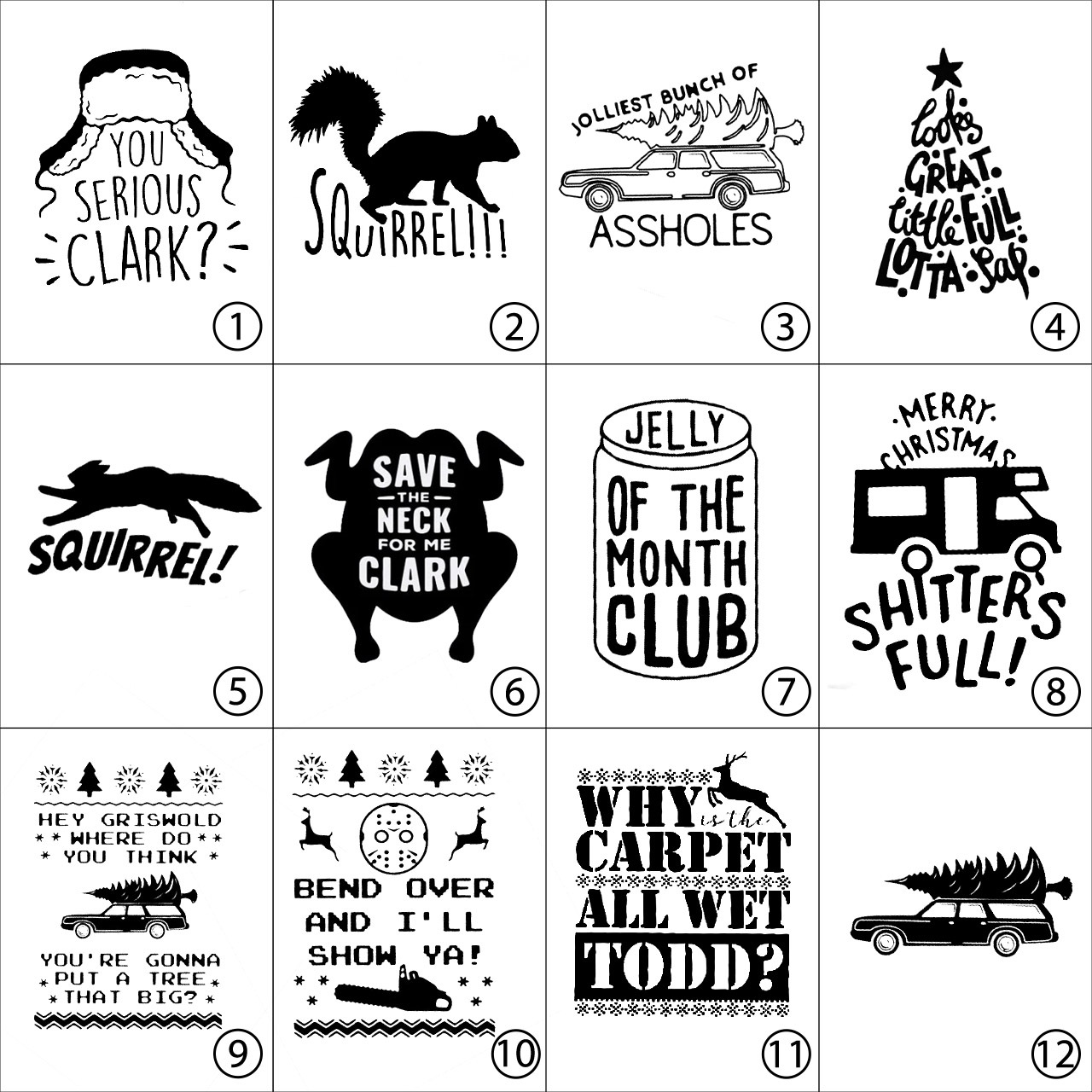 Fun pattern Christmas special Family Matching Shirts Beepumpkin