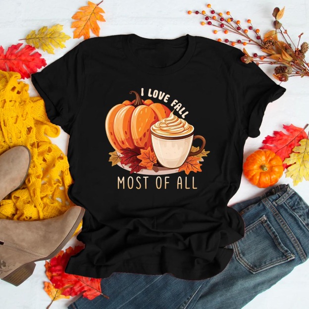 I Love Fall Most Of All Pumpkin Shirts