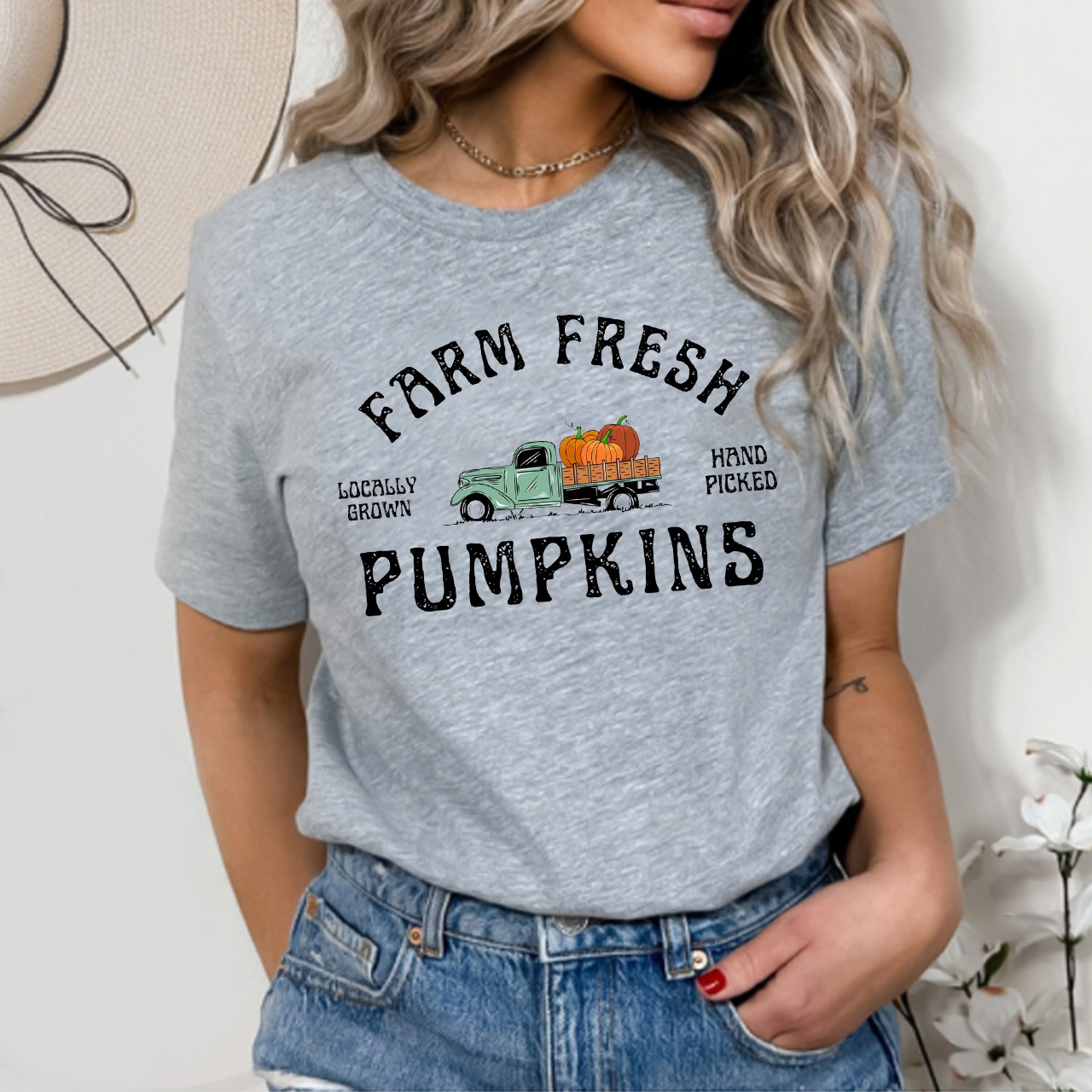  Farm Fresh Pumpkins Shirt For Her