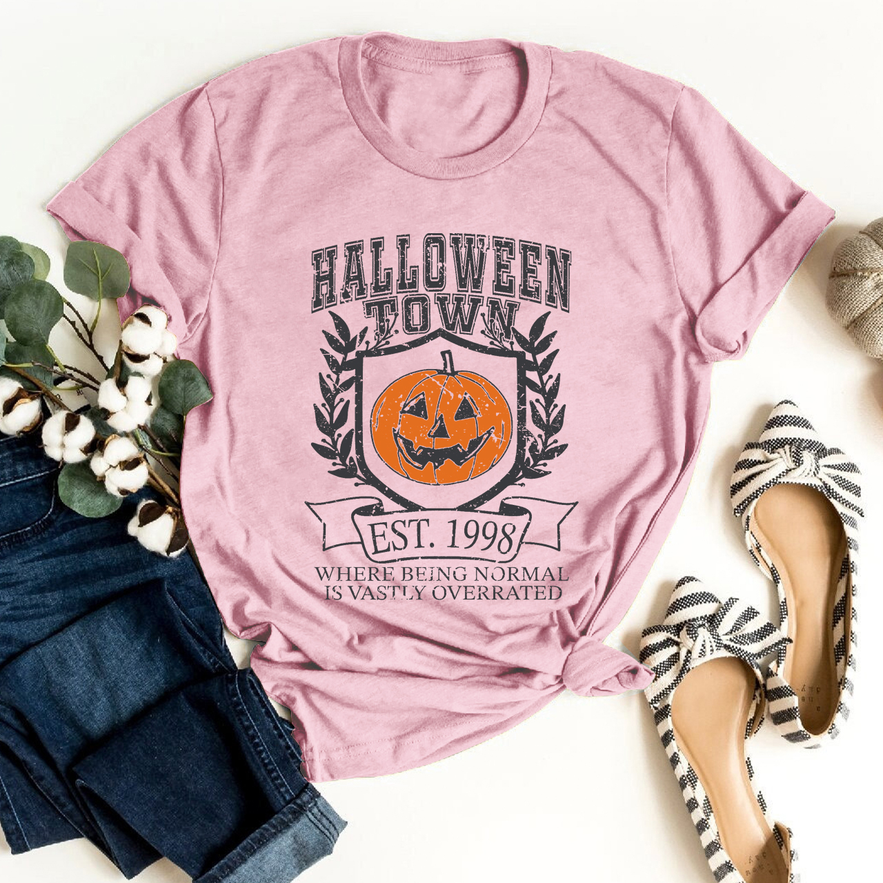 Halloween town University Shirt For Her
