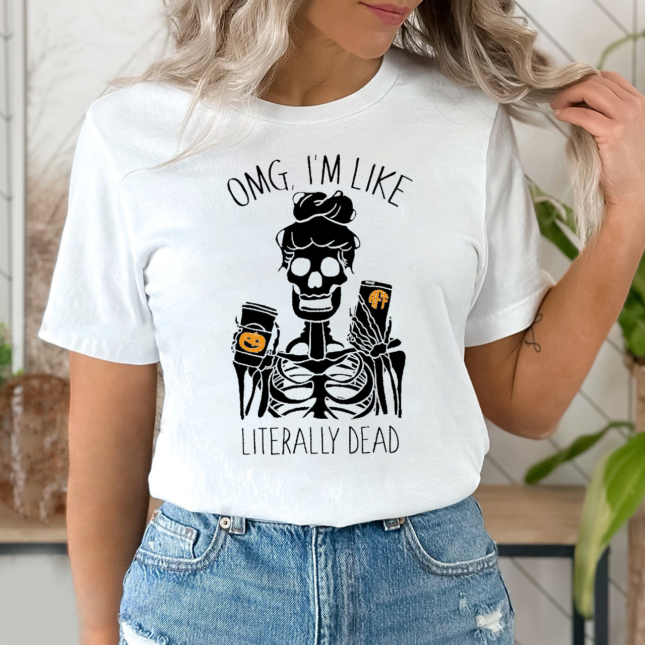 I'm Likely Literally Dead Monogram Shirt 