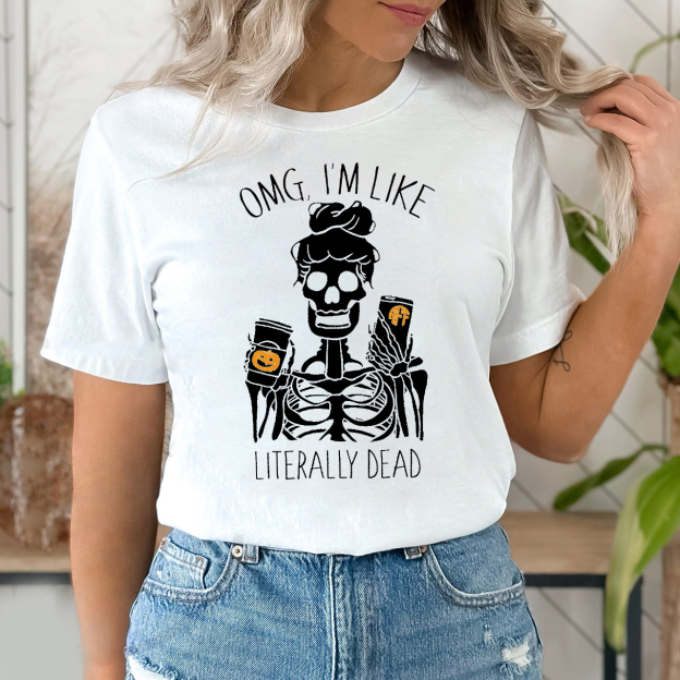 I'm Likely Literally Dead Monogram Shirt 