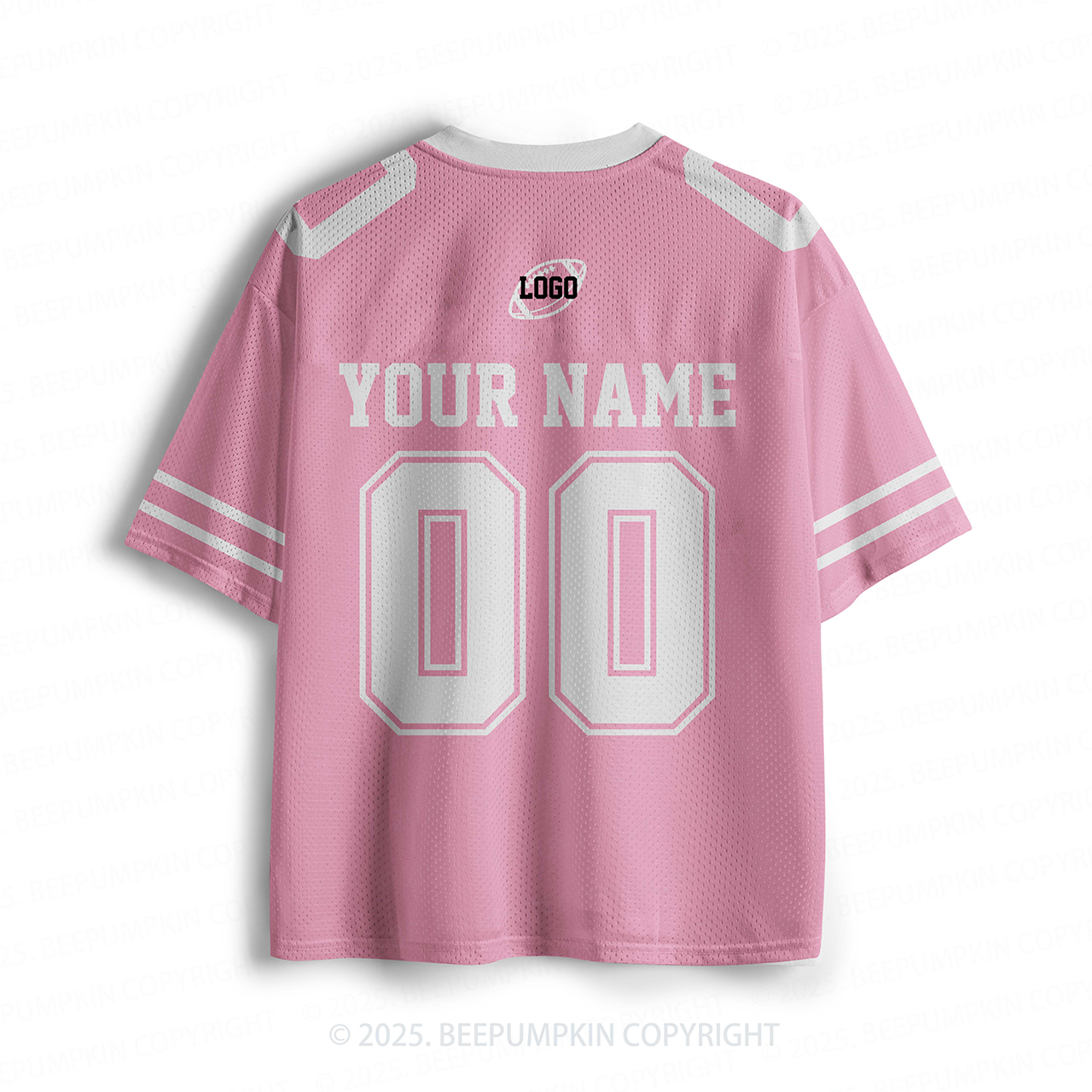 Personalized Team Name & Number Mesh Jersey Beepumpkin