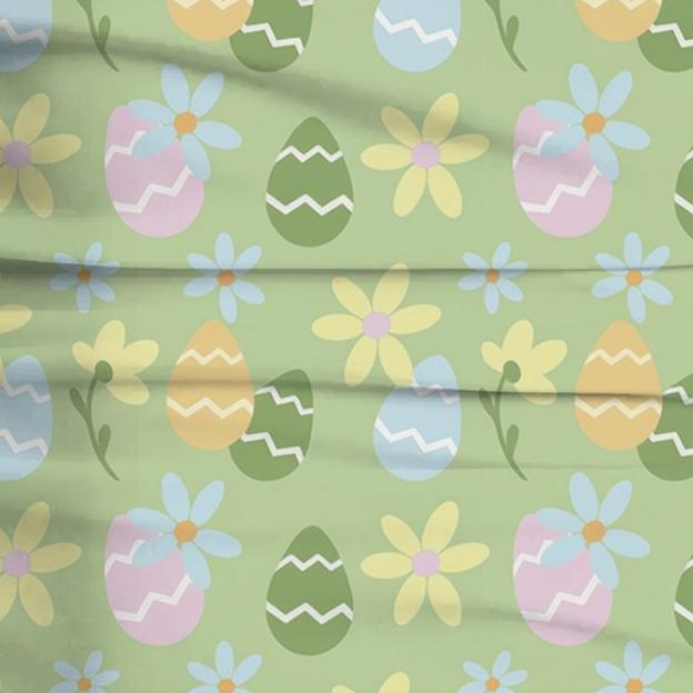 Egg Hunt Dreams Easter Two-Piece Pajama Set For Kids