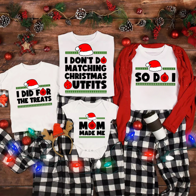 Personalized Funny Group Matching Christmas Party Shirts