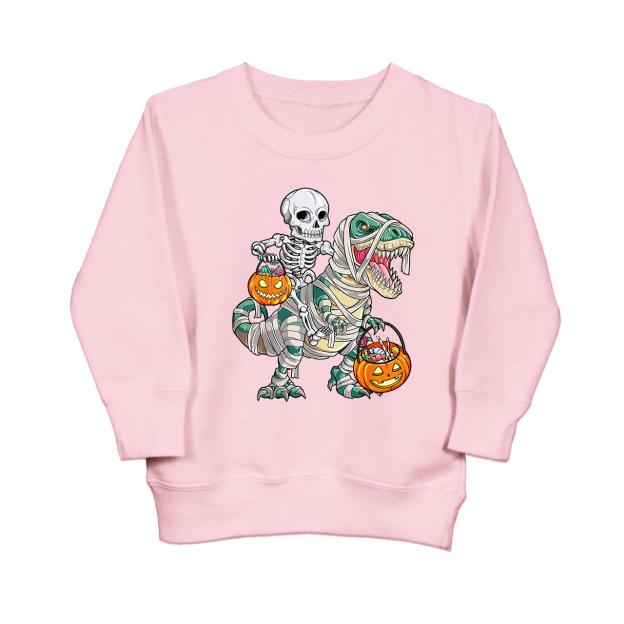 Dinosaur Spooky Saurus Kids Sweatshirt