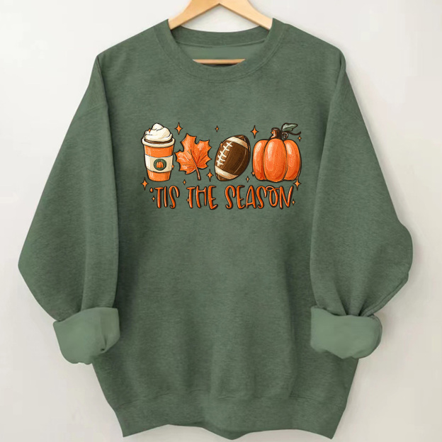 Tis The Season Fall Coffee Sweatshirts
