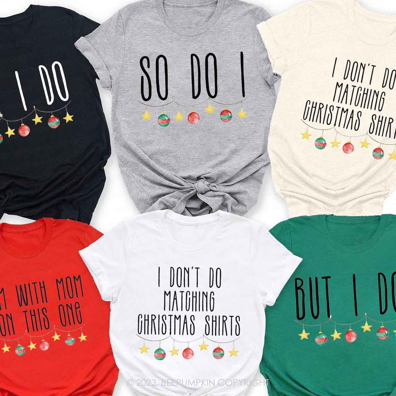 Matching Family Christmas Shirts For Family Members Beepumpkin
