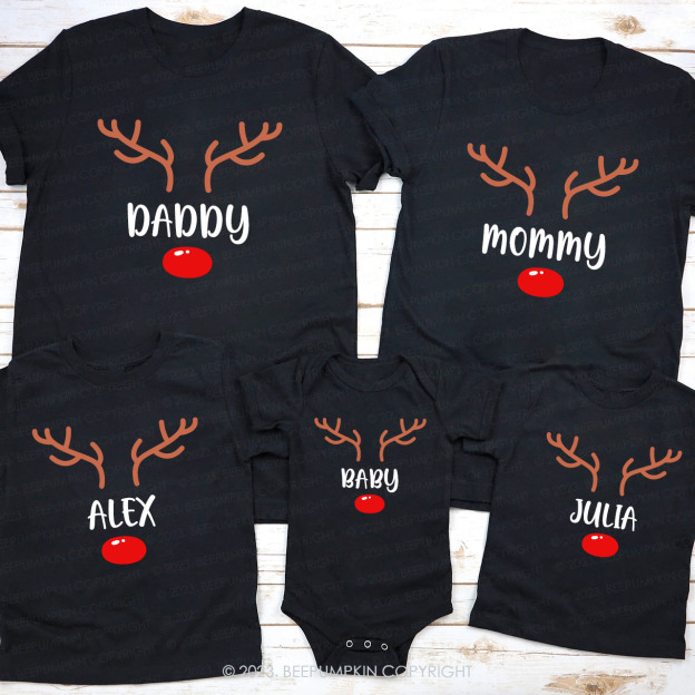 Personalized Christmas Group Family Matching Shirts Beepumpkin