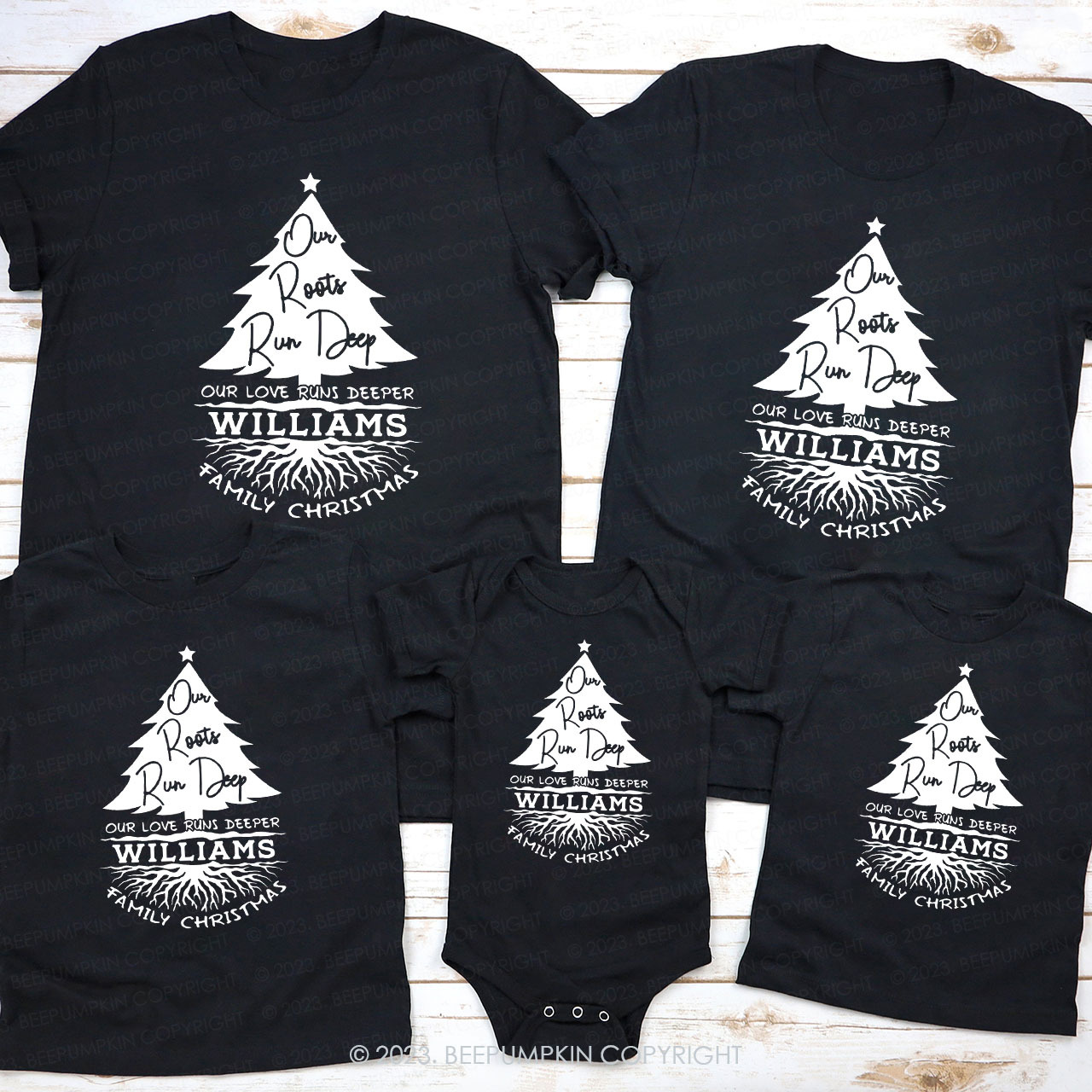Personalized Our Roots Run Deep Family Matching Shirts Beepumpkin