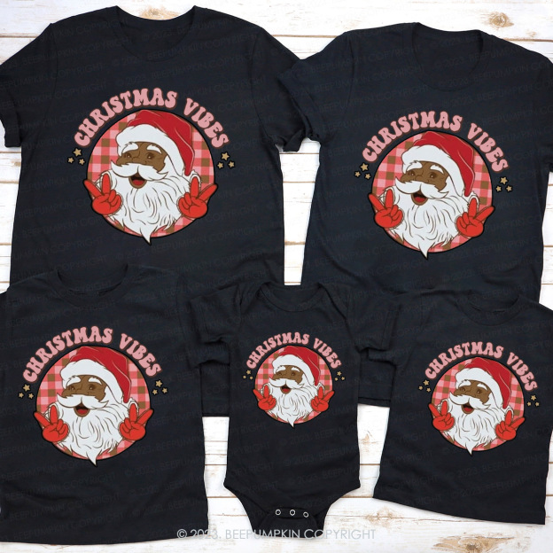 Santa Socratic Style Family Christmas Shirts Beepumpkin