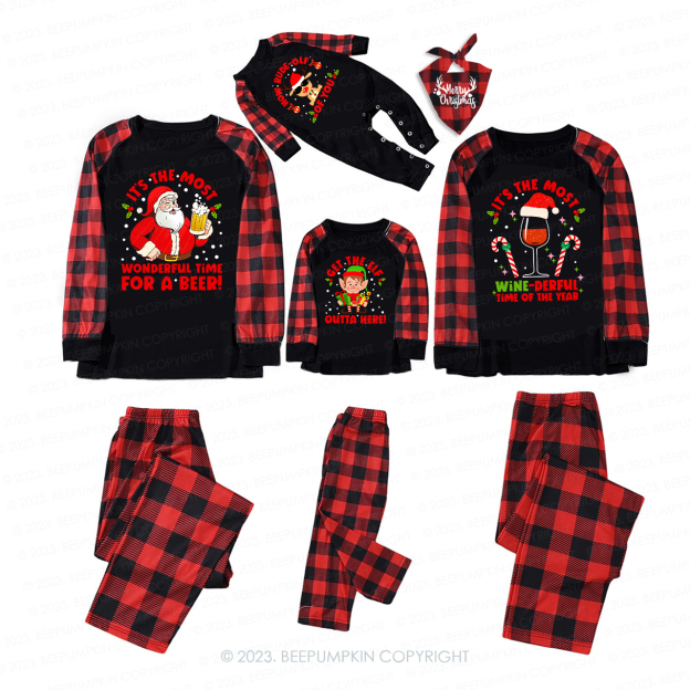 Personalized Funny Party Matching Pajamas For Family Beepumpkin