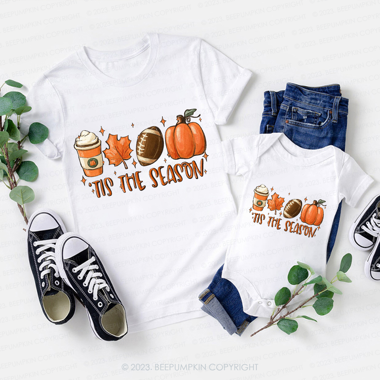 Thanksgiving This the Season Hot Coffee Family Shirts Beepumpkin