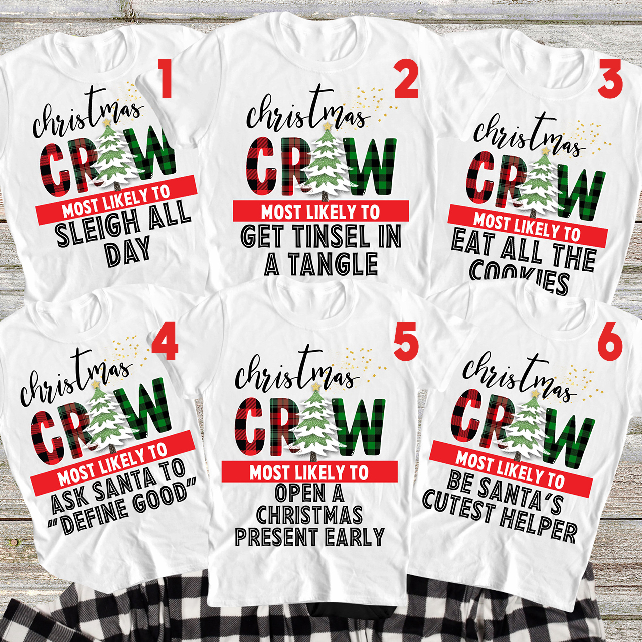 Personalized Funny Most Likely To Christmas Pajamas For Family Beepumpkin