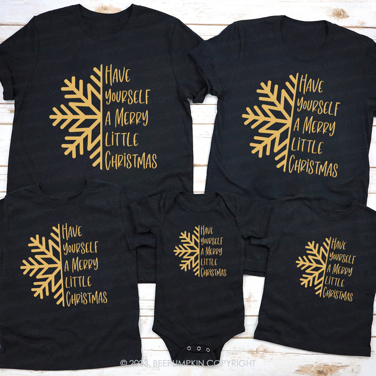 Have Yourself A Merry Little Christmas Matching Shirts Beepumpkin