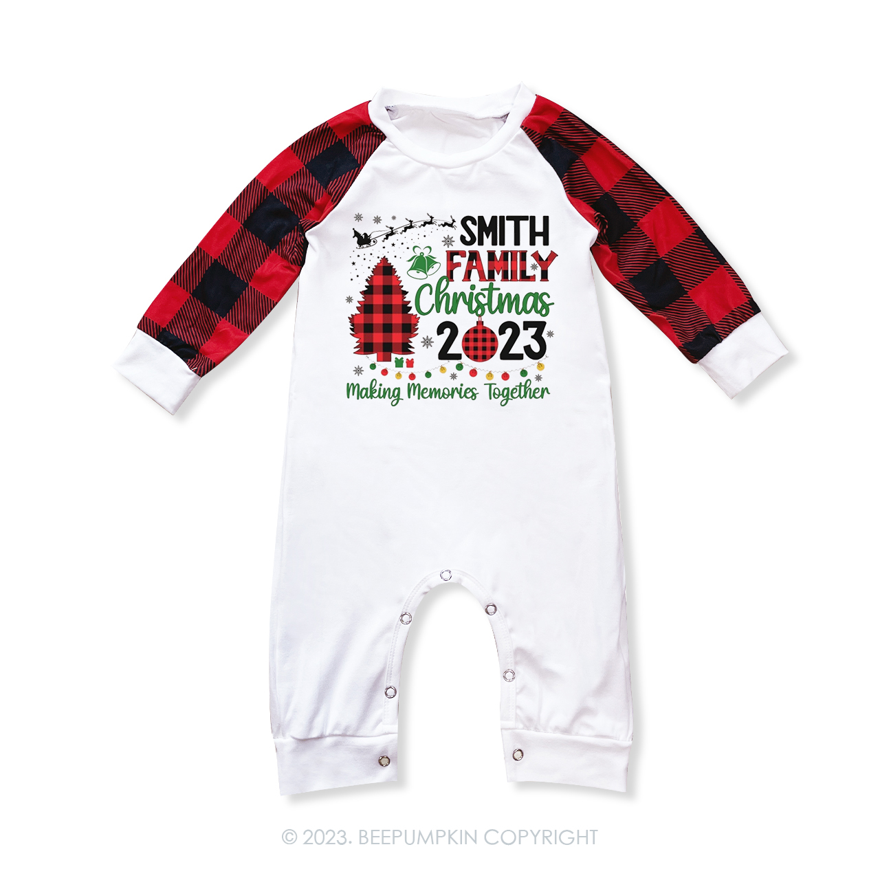 Personalized Buffalo Plaid Christmas Pajamas – Cotton Sisters