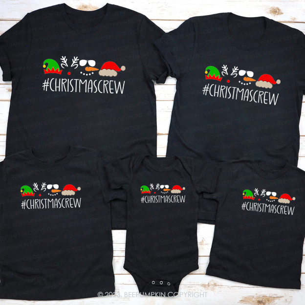 2023 Four Christmas Impressionists Family Matching Shirts