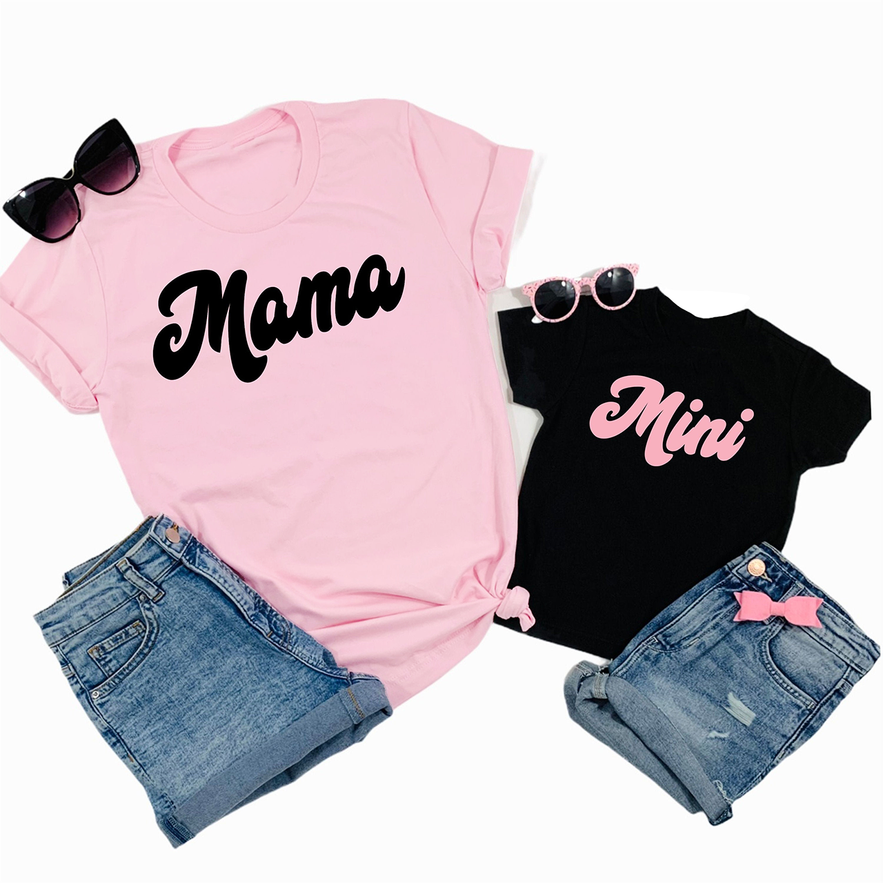 Mama and Mini's Romantic Valentine's Day Matching Shirts