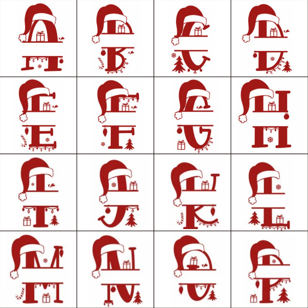 Personalized Monogrammed Family Christmas Shirt With Name