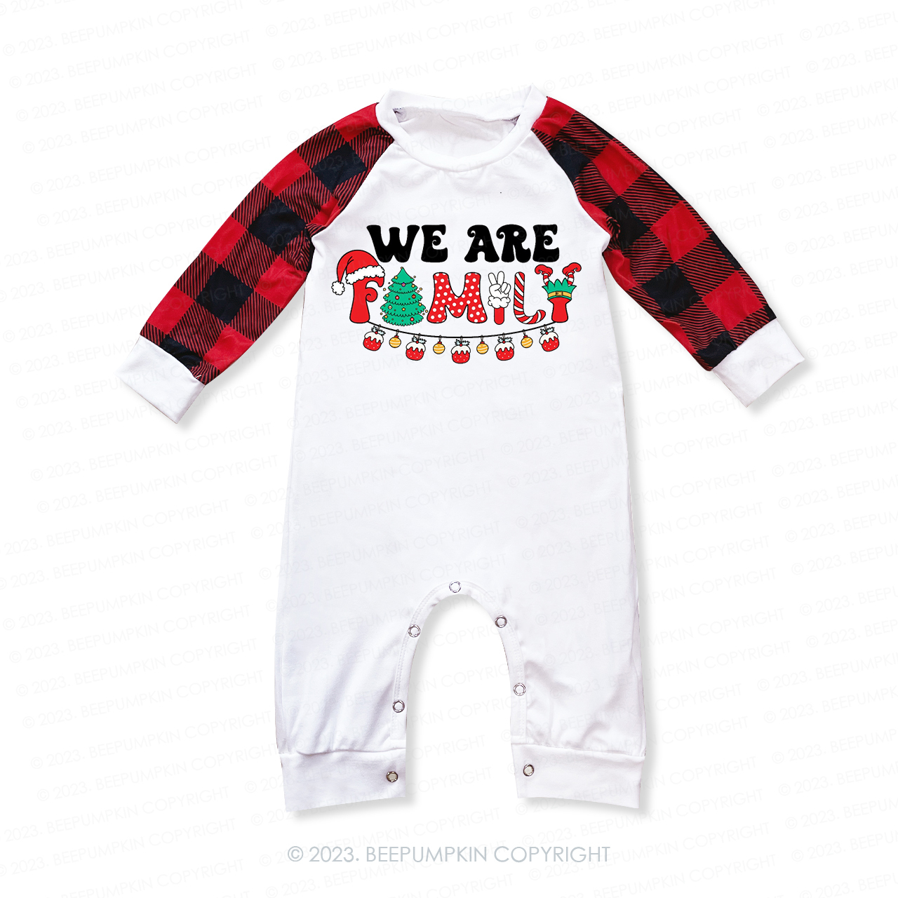 We Are Family Christmas 2023 Holiday Matching Pajamas