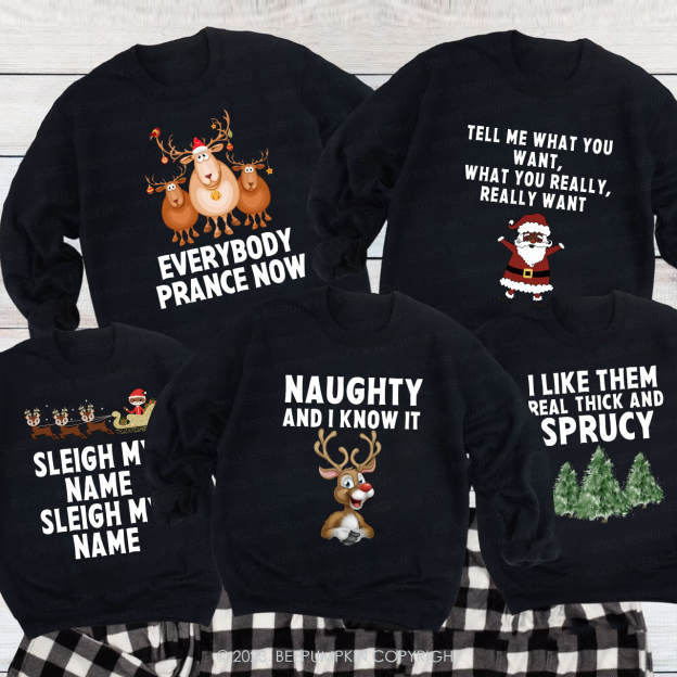 Santa Claus Special Family Christmas Sweatshirts