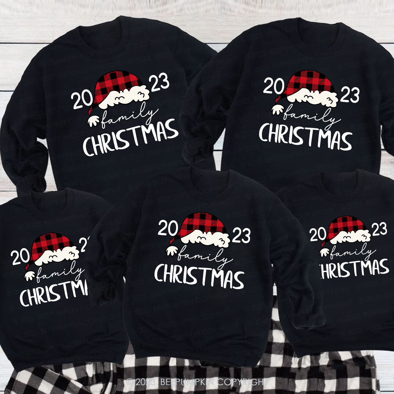 2023 Family Christmas Matching Sweatshirts Sale-Beepumpkin™