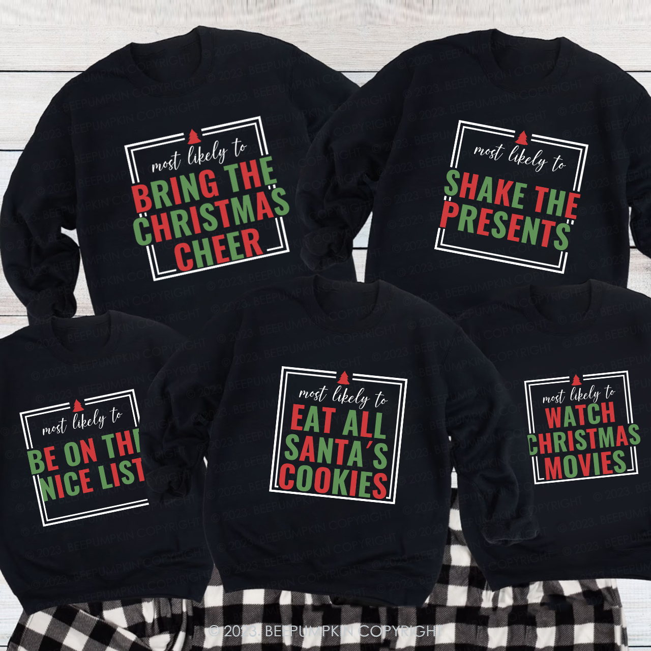 Matching Group Most Likely To Sweatshirts