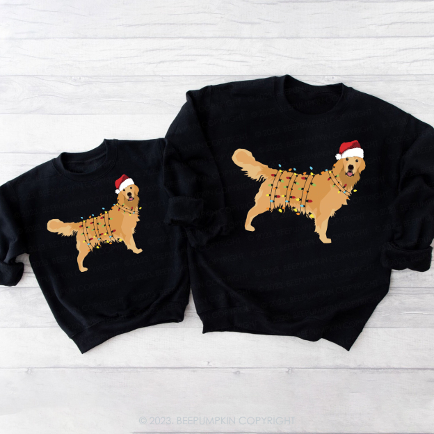 Christmas Dog Lover Matching Sweatshirts