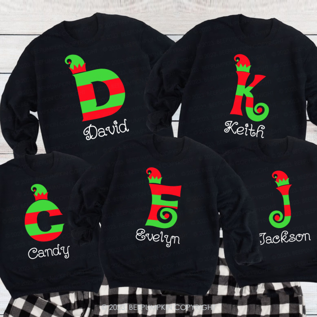 Personalized Christmas Gift For Family Members Sweatshirts