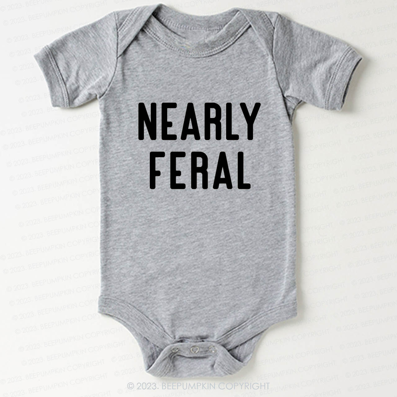 Nearly Feral Funny Bodysuit For Baby