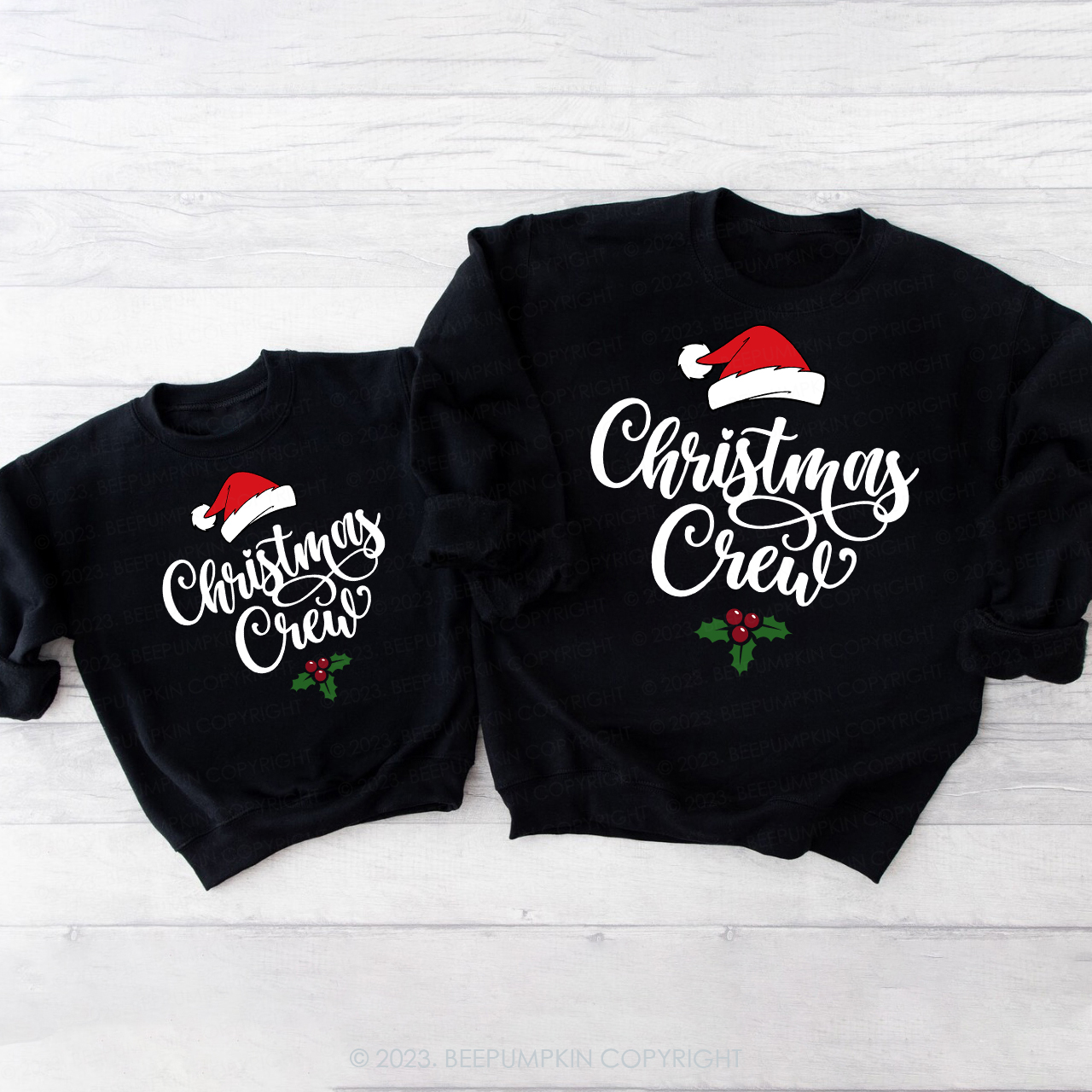 Christmas Crew Family Matching Vacation Sweatshirt