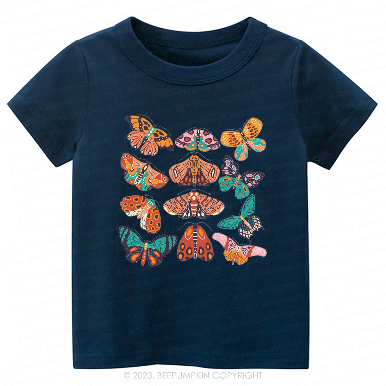 Butterfly Spring Natural -Toddler Tees