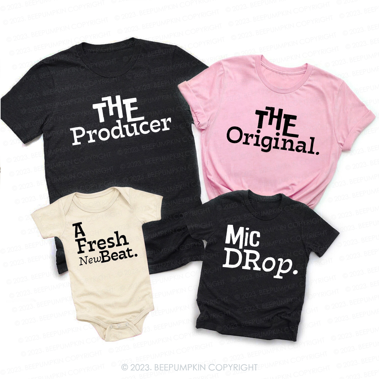The Producer Funny Family Matching Shirts