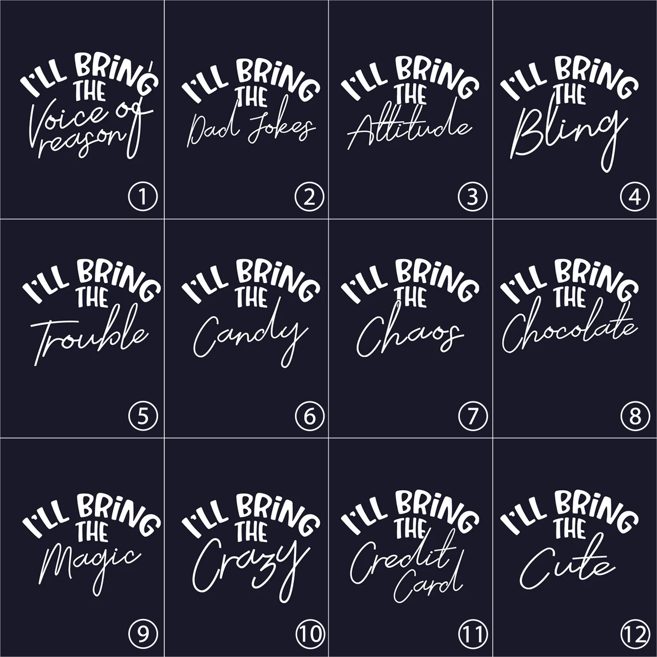 Personalized I'll Bring The Trouble Family Matching Shirts