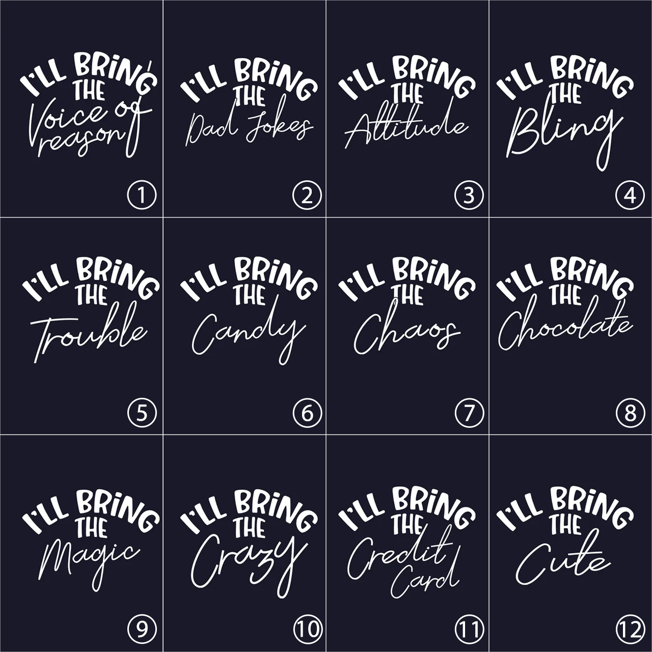 Personalized I'll Bring The Trouble Family Matching Shirts