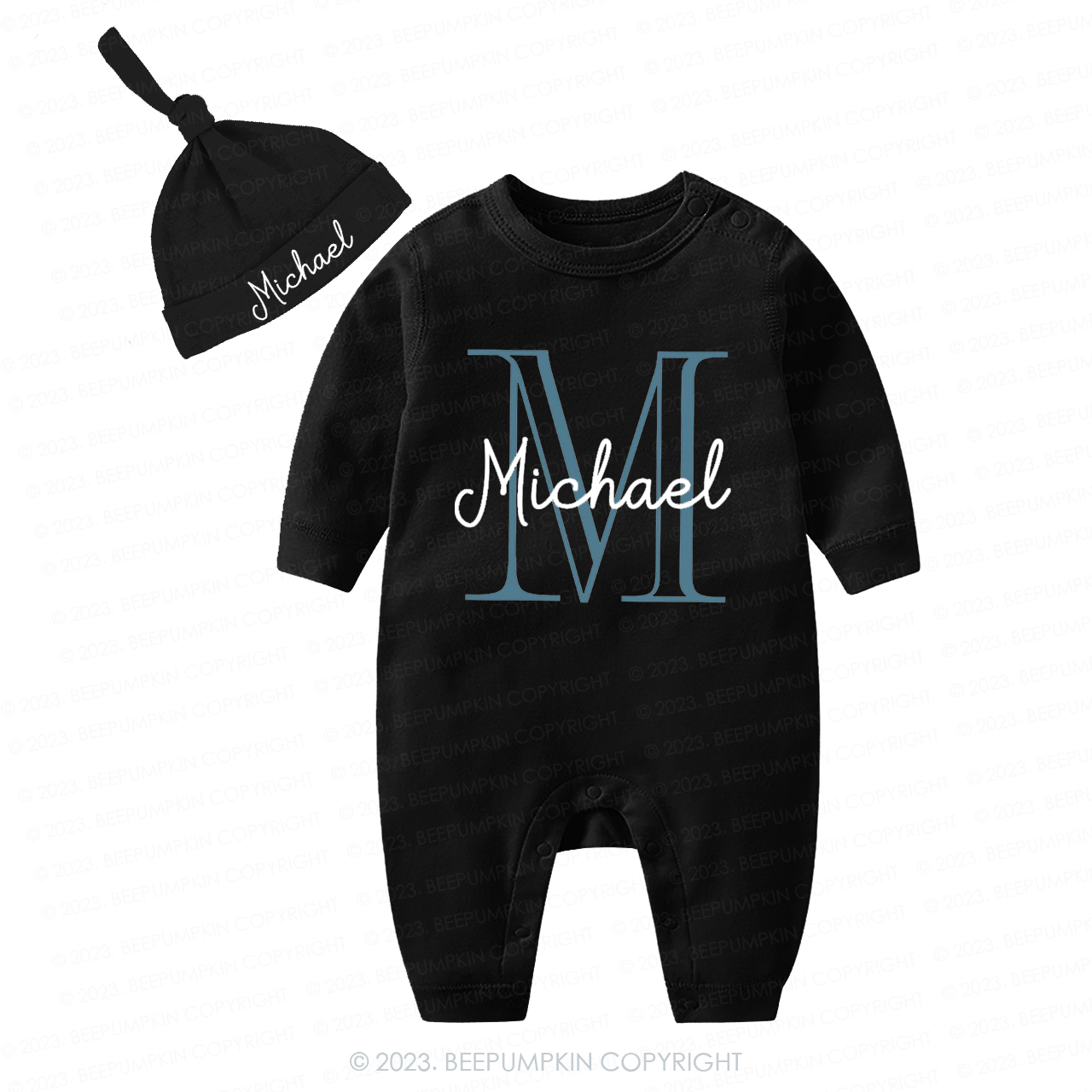 Personalized Engraved Monogram Baby Coming Home Outfit