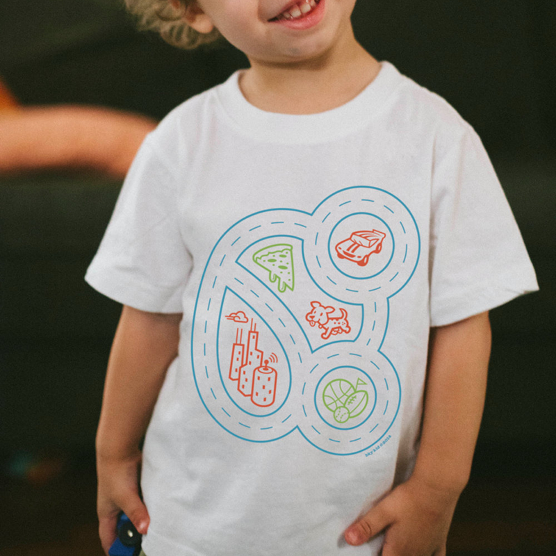 Play Mat Road Map Matching Gift T-Shirts