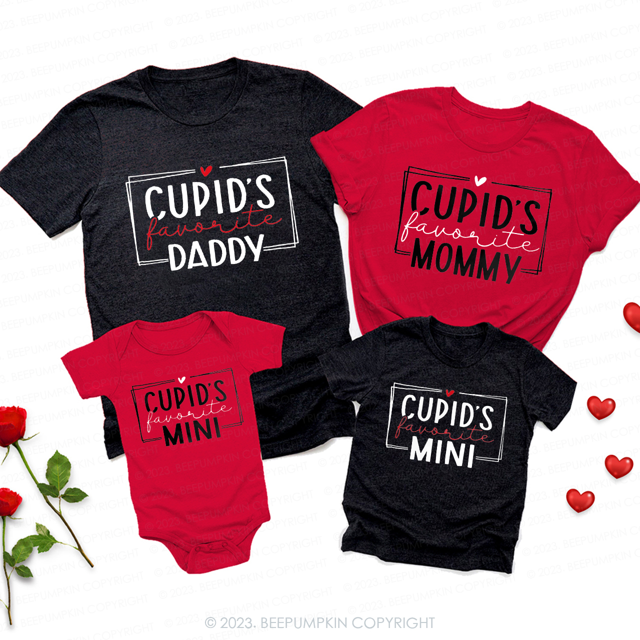 Cupid's Favorite Valentines Shirts For Family