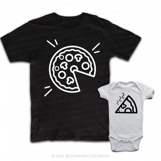 Pizza Shirts Matching Dad& Me Shirts