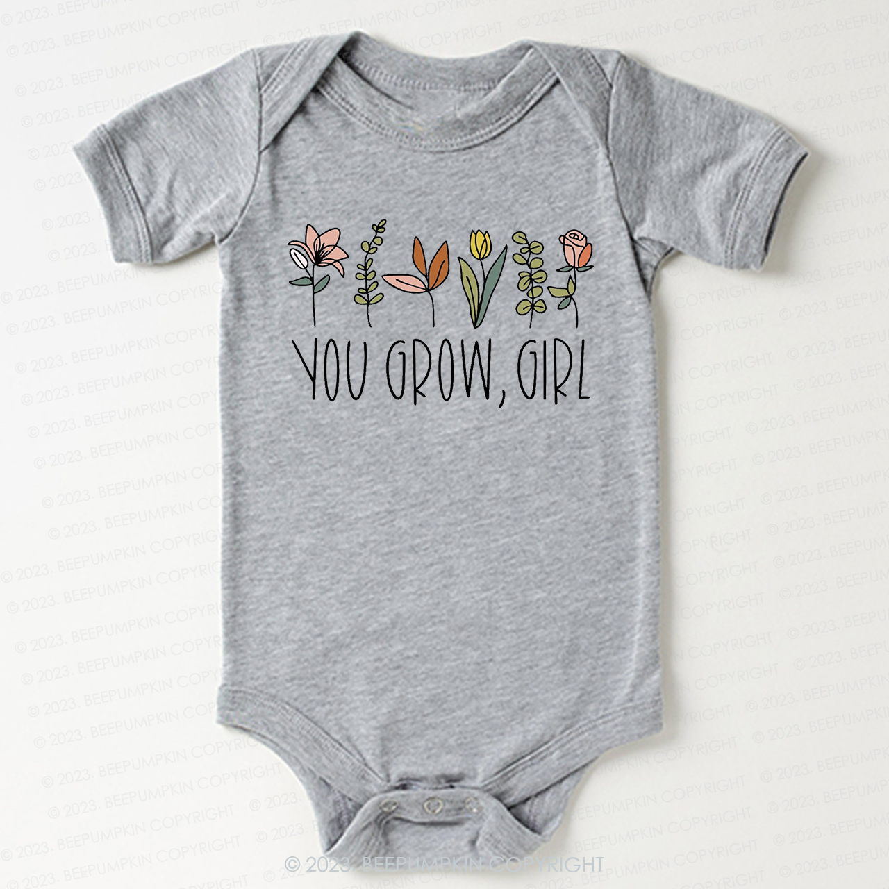 You Grow Girl Unique Bodysuit For Baby