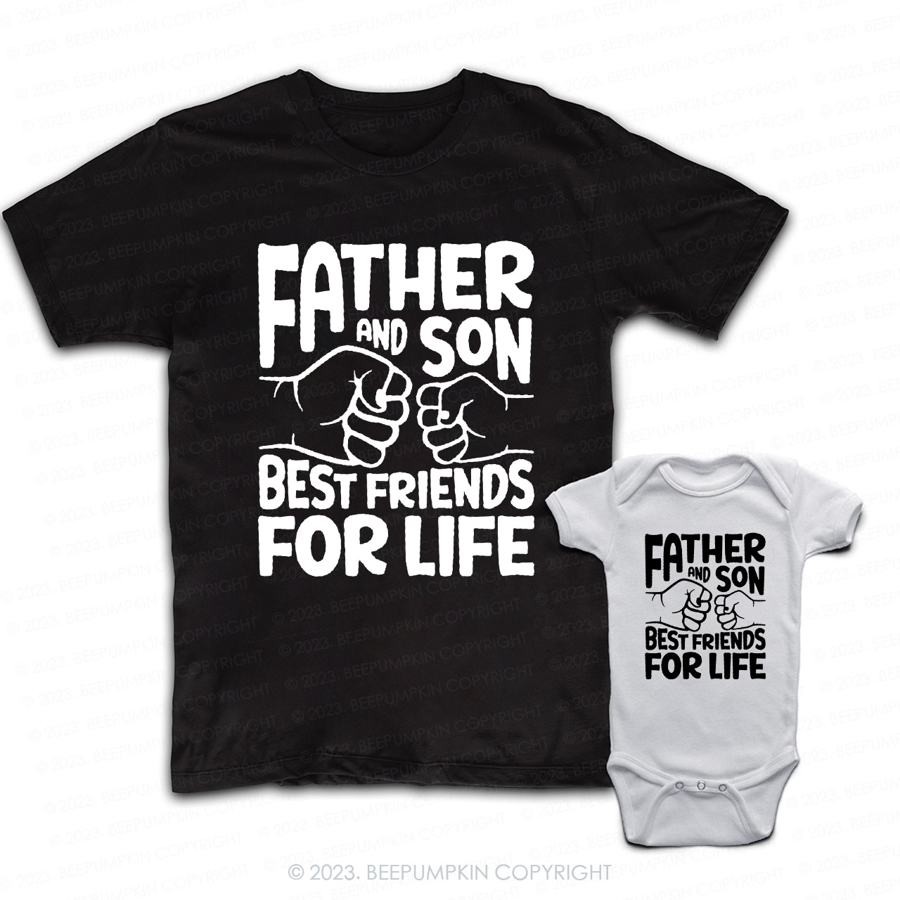 Father And Son Best Friends For Life Dad&Me Matching T-Shirt