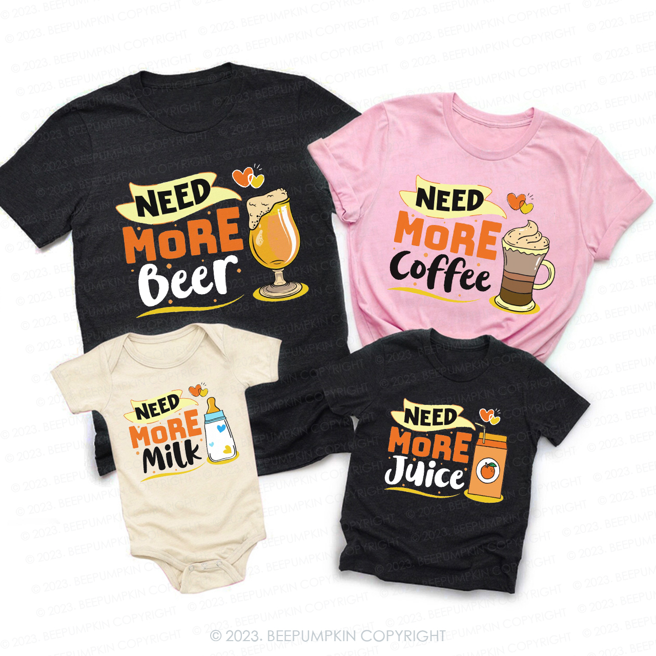 Personalized I Need XXX Family Matching Birthday Shirts