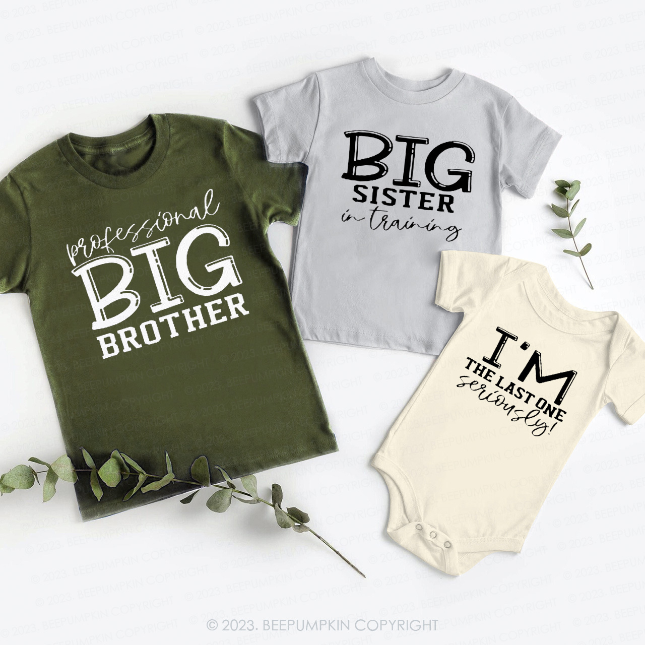 Professional Big Brother Matching Shirts For Siblings