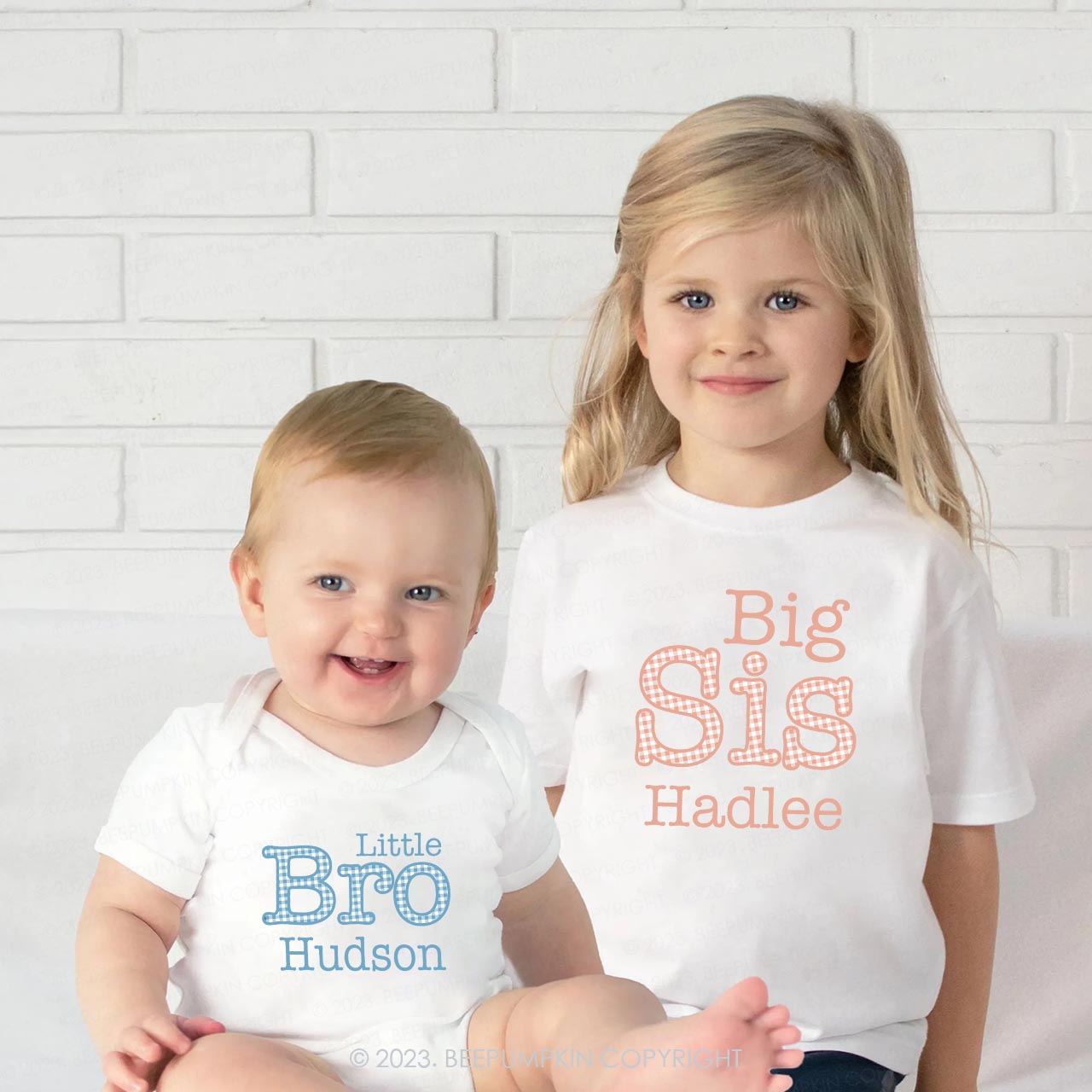 Big Brother Big Sister Matching Sibling T-Shirts