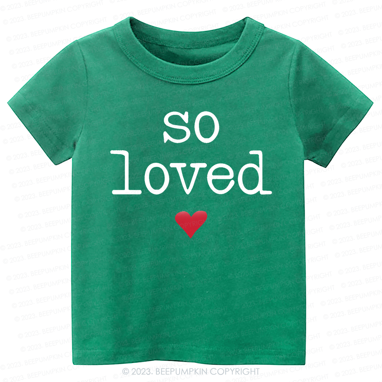So Loved Valentine's Day-Toddler Tees